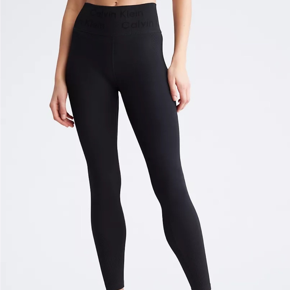 Calvin Klein black performance leggings